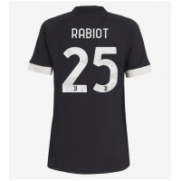 Fotbalové Dres Juventus Adrien Rabiot #25 Dámské Alternativní 2023-24 Krátký Rukáv